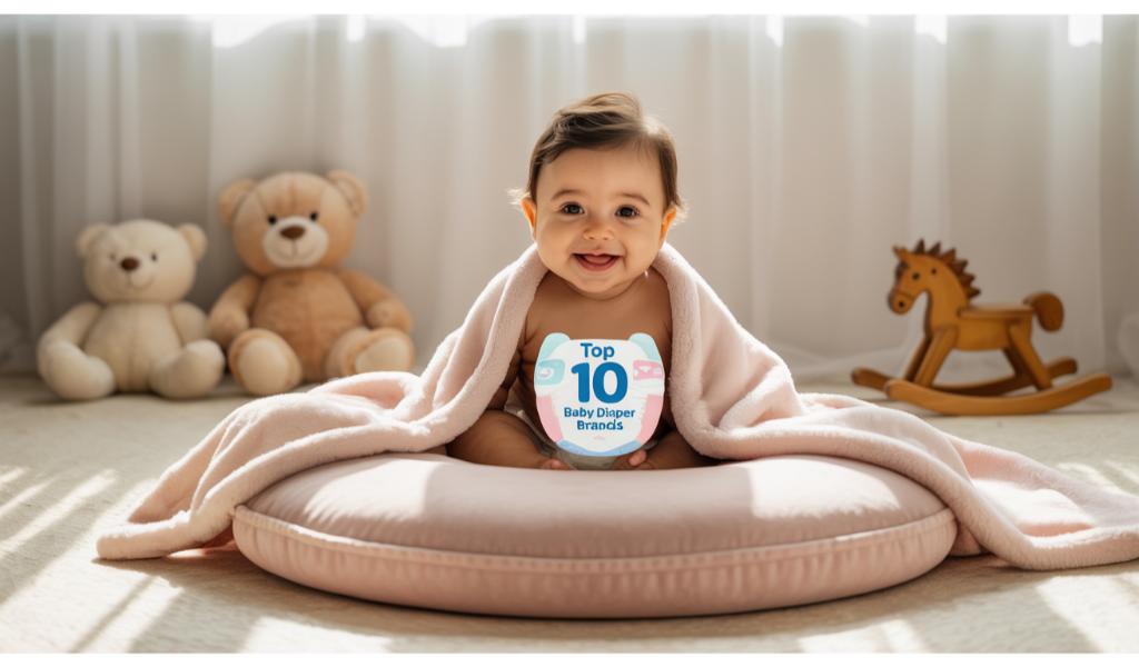 Top 10 Baby Diaper Brands in India for Your Little One